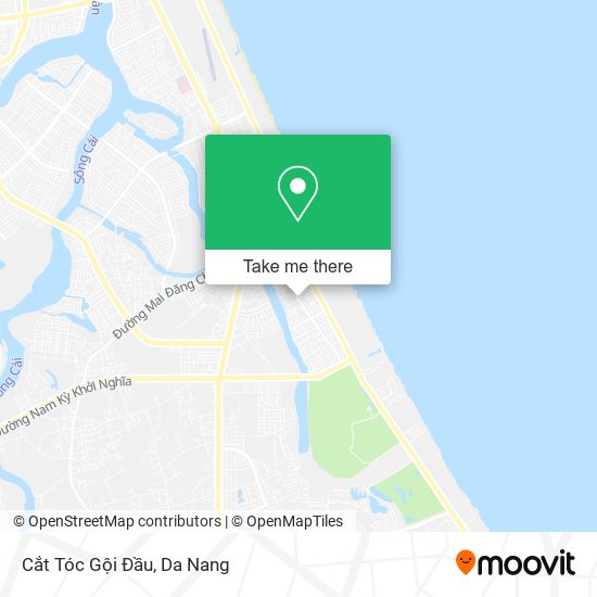 Cắt Tóc Gội Đầu map