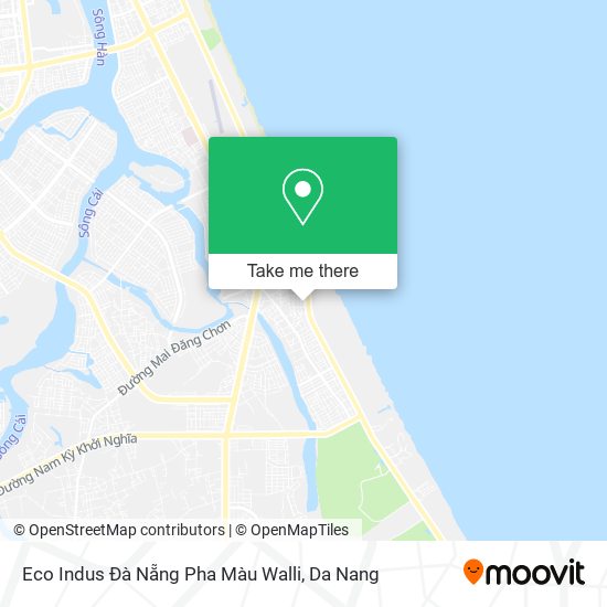 Eco Indus Đà Nẵng Pha Màu Walli map