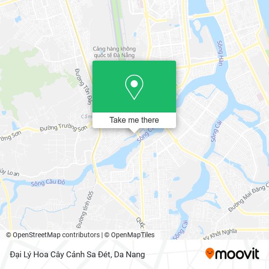 Đại Lý Hoa Cây Cảnh Sa Đét map