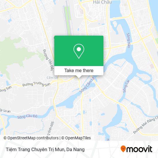 Tiệm Trang Chuyên Trị Mun map