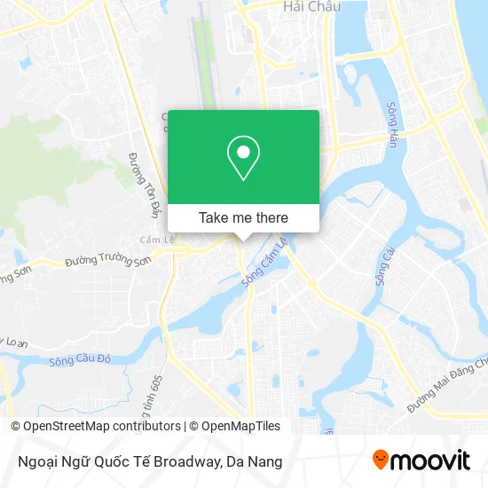 Ngoại Ngữ Quốc Tế Broadway map