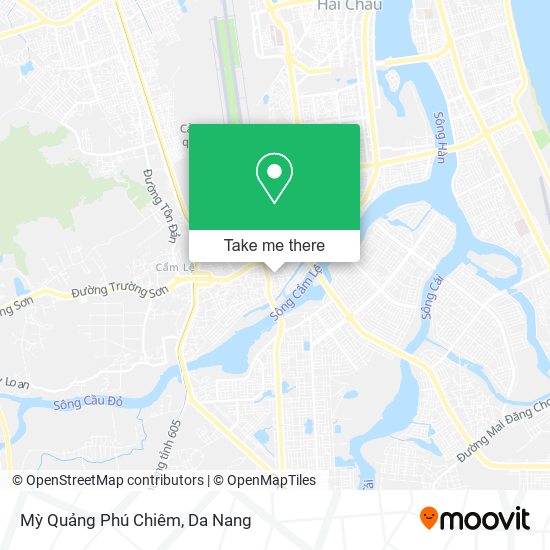 Mỳ Quảng Phú Chiêm map