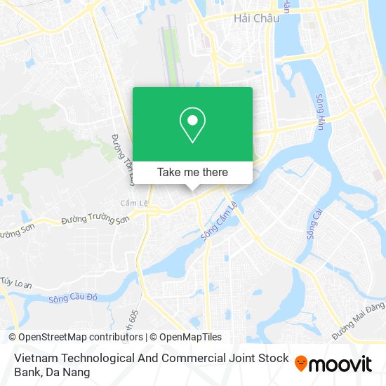 Vietnam Technological And Commercial Joint Stock Bank map