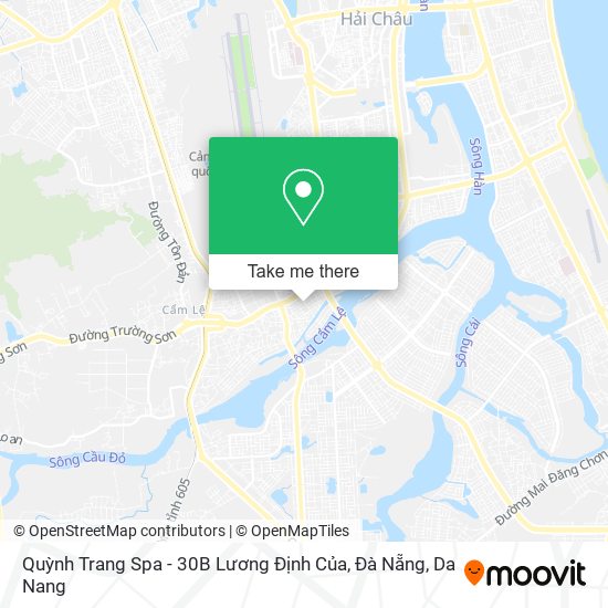 Quỳnh Trang Spa - 30B Lương Định Của, Đà Nẵng map
