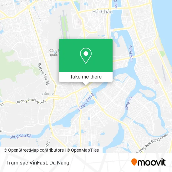 Trạm sạc VinFast map
