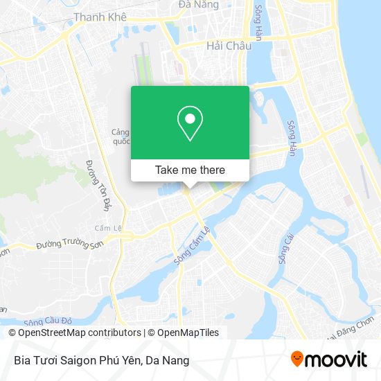 Bia Tươi Saigon Phú Yên map