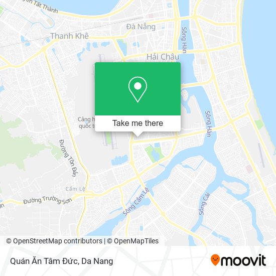 Quán Ăn Tâm Đức map