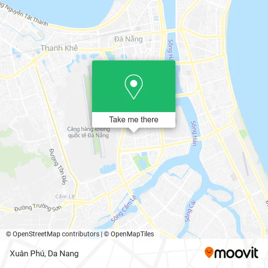 Xuân Phú map
