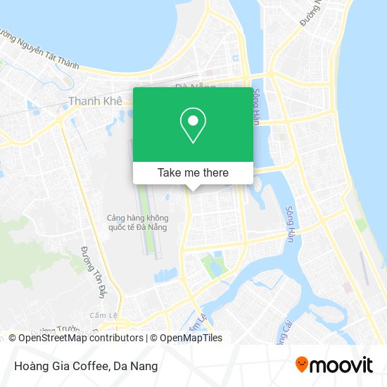 Hoàng Gia Coffee map