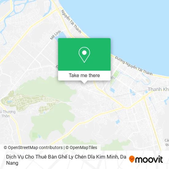 Dịch Vụ Cho Thuê Bàn Ghế Ly Chén Dĩa Kim Minh map