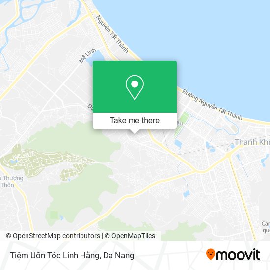 Tiệm Uốn Tóc Linh Hằng map