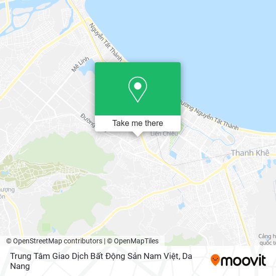 Trung Tâm Giao Dịch Bất Động Sản Nam Việt map