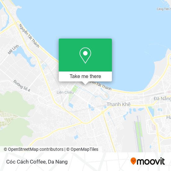 Cóc Cách Coffee map