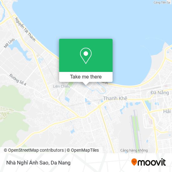 Nhà Nghỉ Ánh Sao map