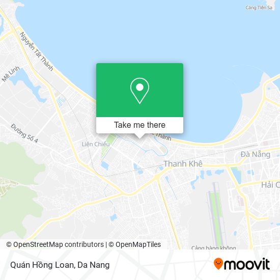 Quán Hồng Loan map