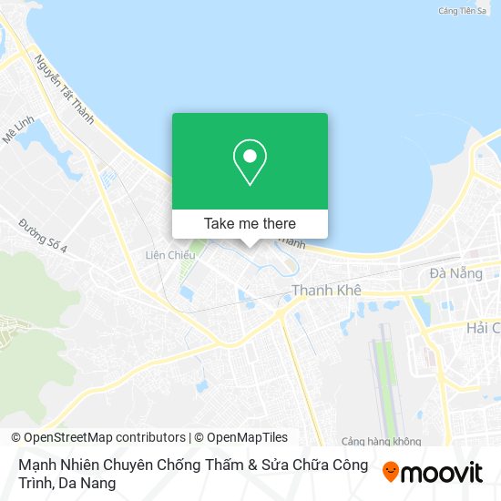 Mạnh Nhiên Chuyên Chống Thấm & Sửa Chữa Công Trình map