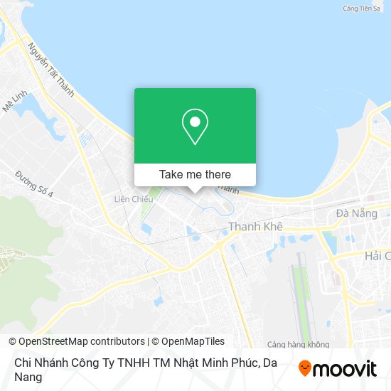 Chi Nhánh Công Ty TNHH TM Nhật Minh Phúc map