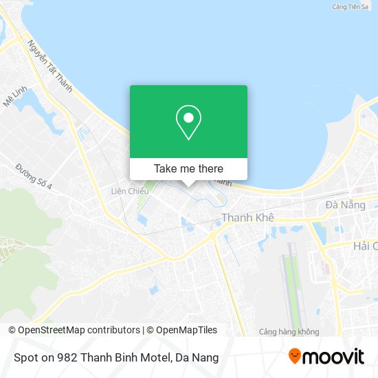 Spot on 982 Thanh Binh Motel map