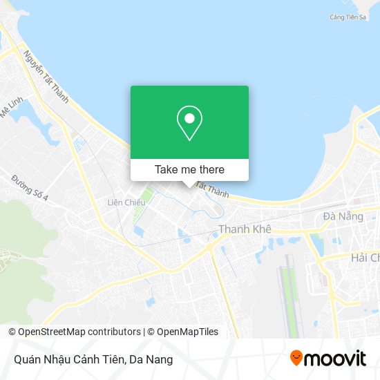 Quán Nhậu Cảnh Tiên map