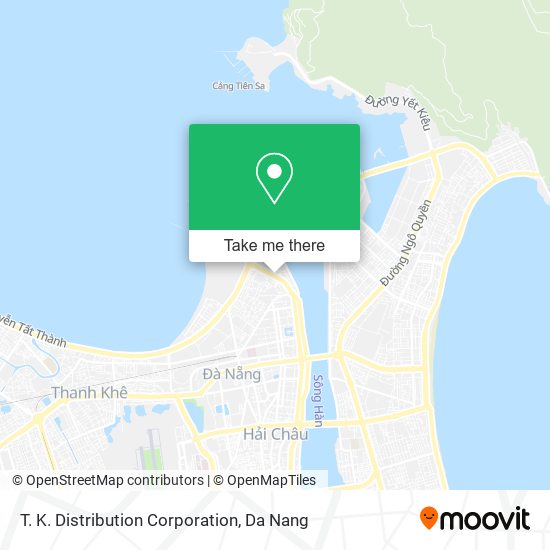 T. K. Distribution Corporation map