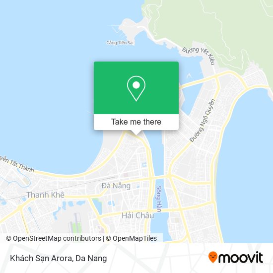 Khách Sạn Arora map