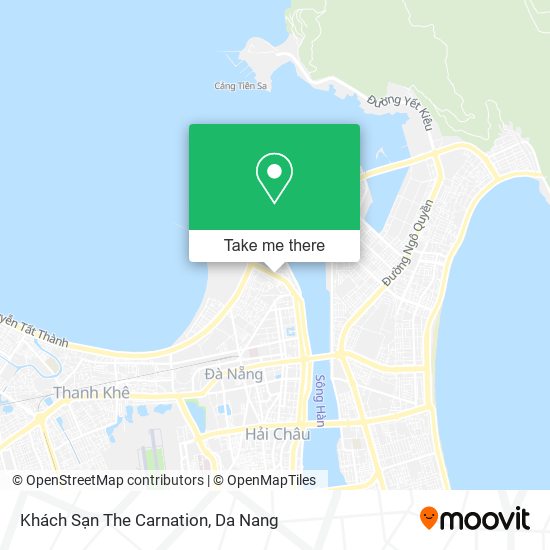 Khách Sạn The Carnation map