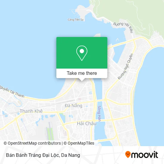 Bán Bánh Tráng Đại Lộc map