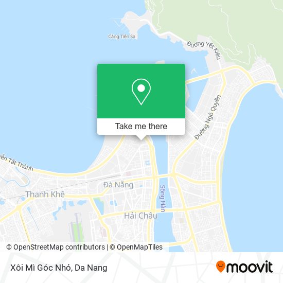 Xôi Mì Góc Nhỏ map