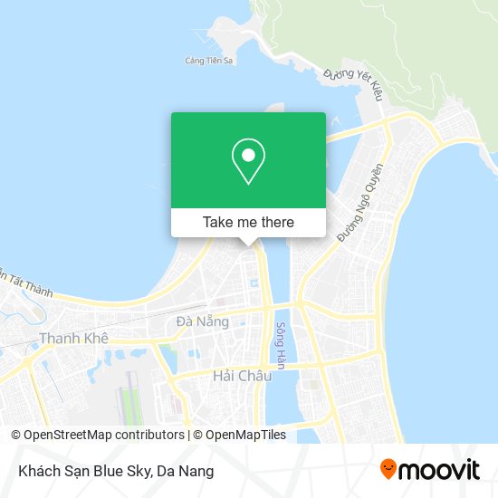 Khách Sạn Blue Sky map