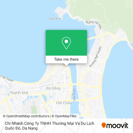 Chi Nhánh Công Ty TNHH Thương Mại Và Du Lịch Quốc Đô map