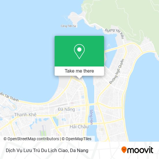 Dịch Vụ Lưu Trú Du Lịch Ciao map