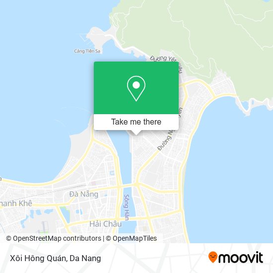 Xôi Hông Quán map