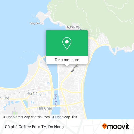 Cà phê Coffee Four TH map
