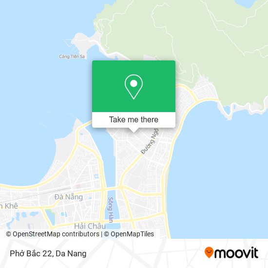 Phở Bắc 22 map