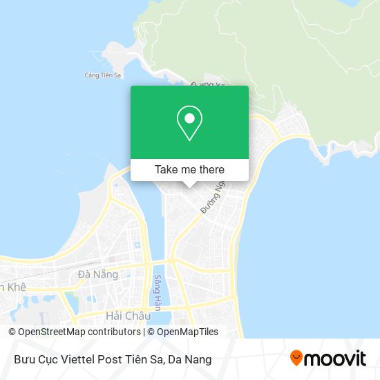 Bưu Cục Viettel Post Tiên Sa map