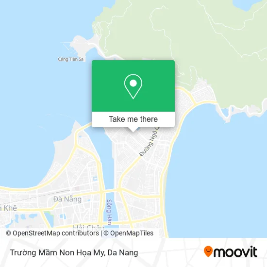 Trường Mầm Non Họa My map