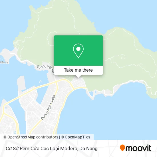 Cơ Sở Rèm Cửa Các Loại Modero map