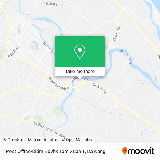 Post Office-Điểm Bđvhx Tam Xuân 1 map