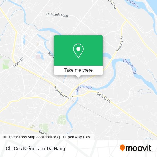 Chi Cục Kiểm Lâm map