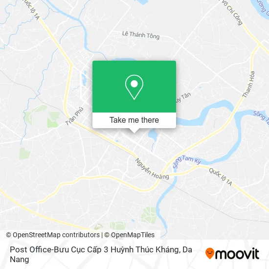 Post Office-Bưu Cục Cấp 3 Huỳnh Thúc Kháng map
