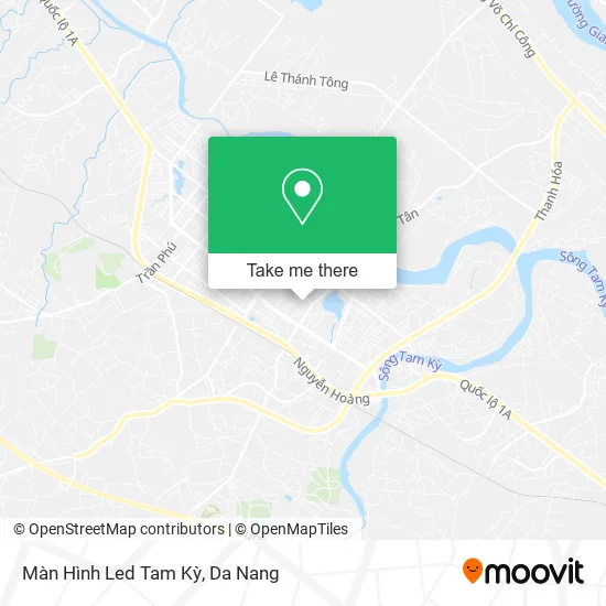 Màn Hình Led Tam Kỳ map