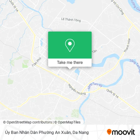 Ủy Ban Nhân Dân Phường An Xuân map