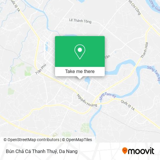 Bún Chả Cá Thanh Thuỷ map