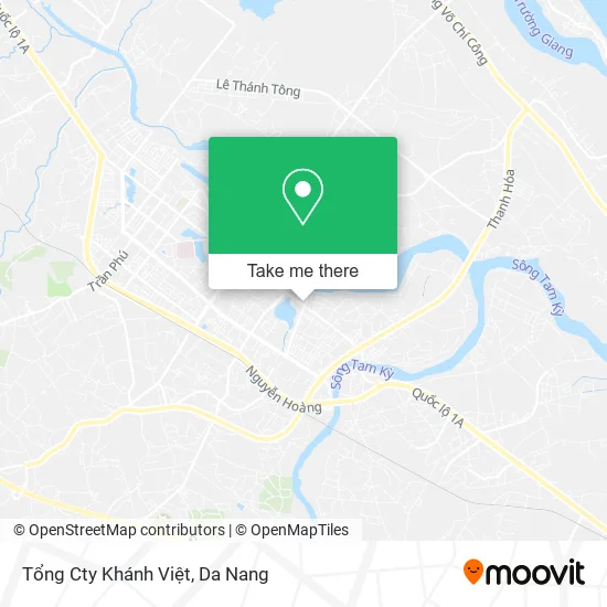 Tổng Cty Khánh Việt map