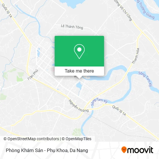 Phòng Khám Sản - Phụ Khoa map