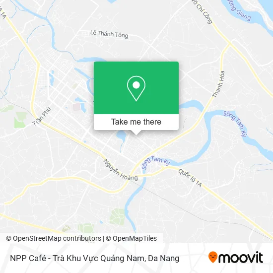 NPP Café - Trà Khu Vực Quảng Nam map