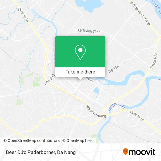 Beer Đức Paderborner map