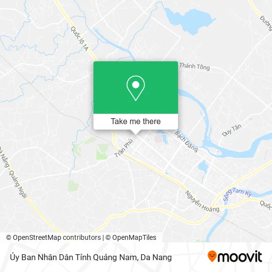 Ủy Ban Nhân Dân Tỉnh Quảng Nam map