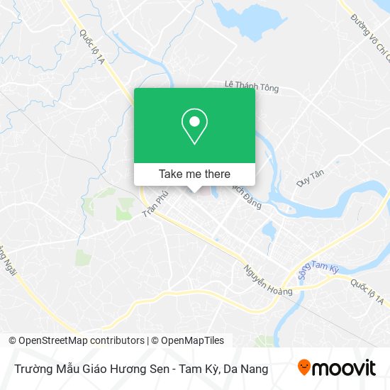 Trường Mẫu Giáo Hương Sen - Tam Kỳ map