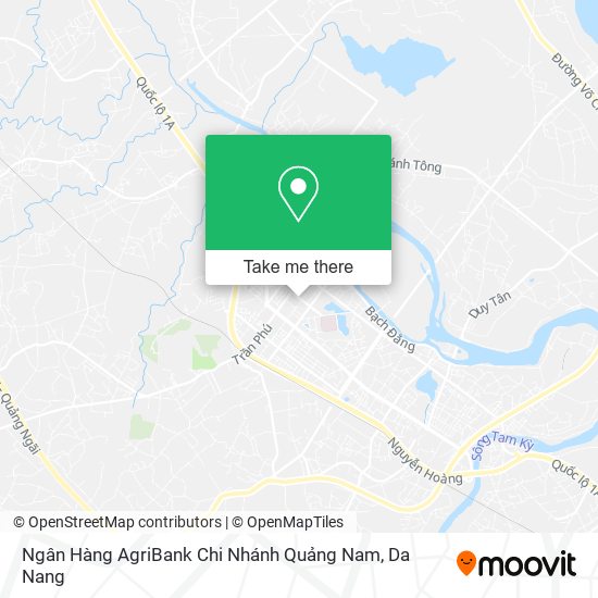 Ngân Hàng AgriBank Chi Nhánh Quảng Nam map